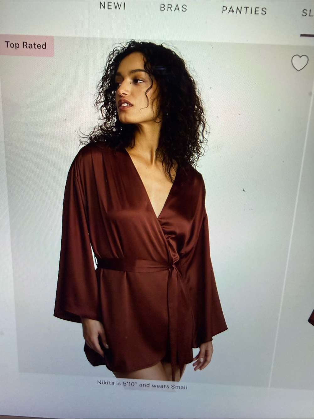 Brand new Victoria’s Secret satin robe